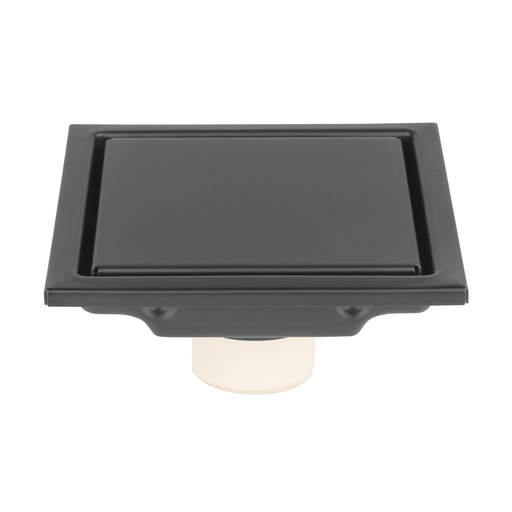 [45323] Resumidero reversible 4', anti olores, acero inox, negro, Aq RS-703M