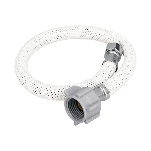 [45492] Manguera lavabo/fregadero,vinilo,1/2'x3/8',40cm, plást/lat FLA-P40VL