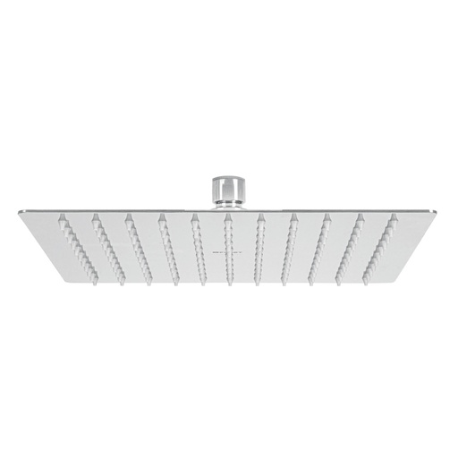 [45781] Regadera plato cuadrado 10' sin brazo, cromo, FOSET RIVIERA R-310S