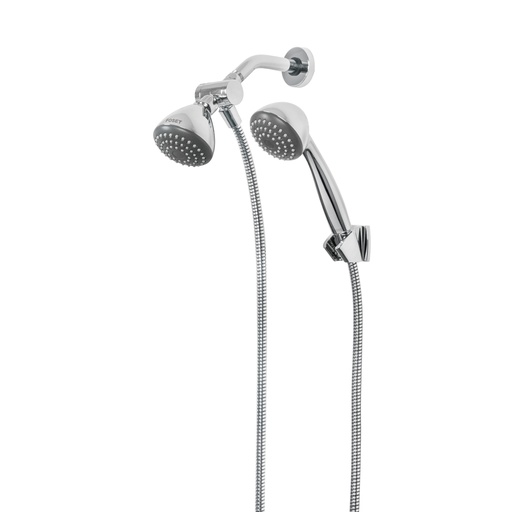 [45788] Regadera 3-1/4' con extensión tipo teléfono, Foset Aero R-001
