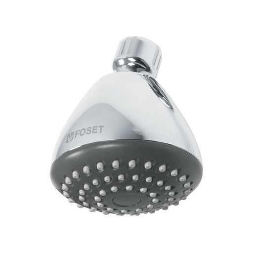 [45790] Regadera redonda 3-1/4' sin brazo, Foset Aero R-201S