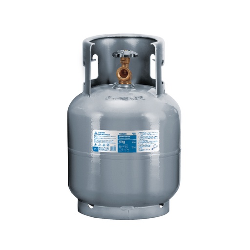 [45888] Cilindro portátil para gas LP, 4kg (9lb) Foset CILG-4