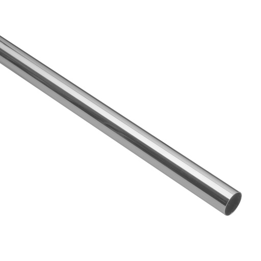 [45896] Tubo redondo de 3.0 m en aluminio para closet, HERMEX TR-630