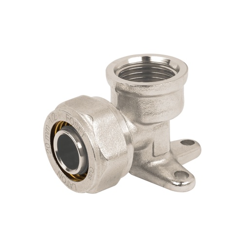 [45931] Codo oreja 90° para PEALPE, 1/2', con rosca hembra, Foset PPG-12CH