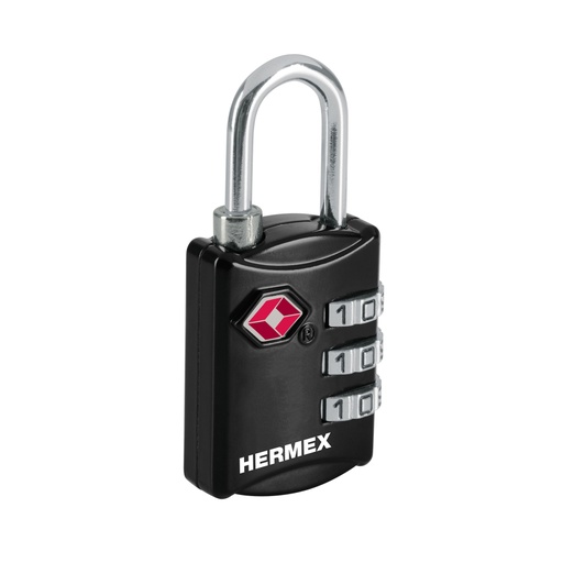 [46291] Candado maletero de combinación 27 mm seguridad TSA, blíster CMA-5C