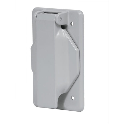 [46434] Placa tipo FS con cubierta, sencilla, sobreponer, Volteck PAFIN-SES