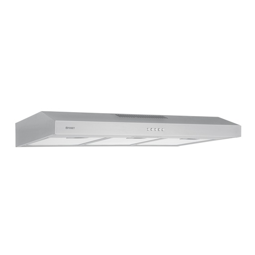 [46537] Campana extractora 80cm, empotrable, acero inoxidable, Foset CAME-80