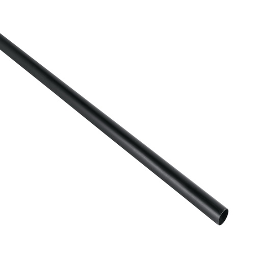 [46581] Tubo redondo de 3.0 m negro para closet, HERMEX TR-530N