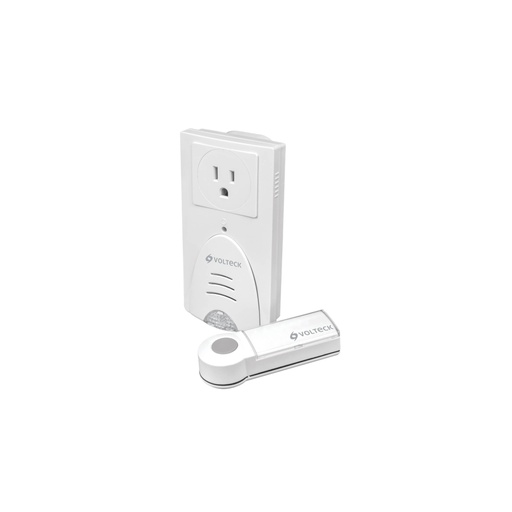 [46631] Timbre inalámbrico con receptor para enchufar, 1 tono TIMI-100C