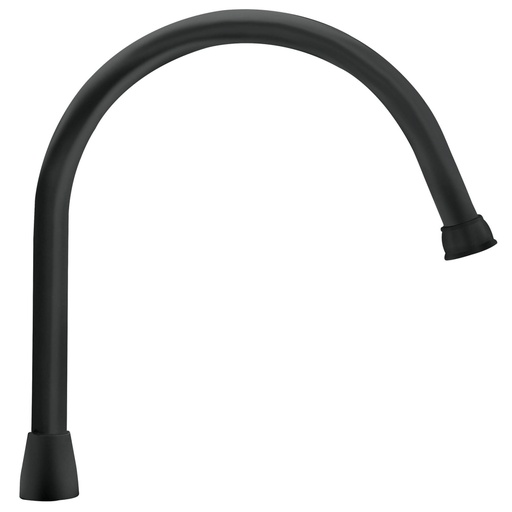 [46727] Cuello largo para mezcladora de fregadero, negro mate, Aqua AQCR-80M