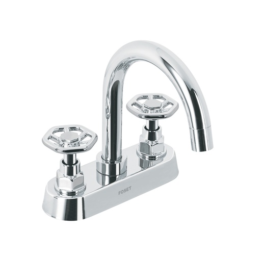 [46753] Mezcladora p/lavabo, bar, manerales redondos, cromo, Tubig TBM-61