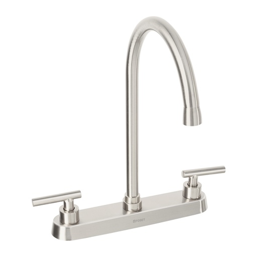 [46772] Mezcladora para fregadero, manerales palanca, satín, Tubig TBF-82N