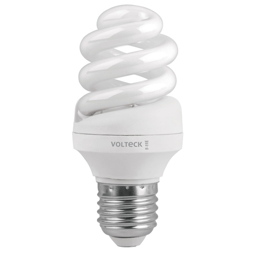 [46847] Lámpara espiral T3 11 W luz de día en blíster, Volteck F-11E