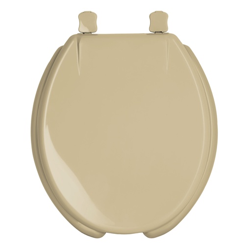 [47033] Asiento redondo con tapa para WC, abierto, beige, FOSET AWC-40C