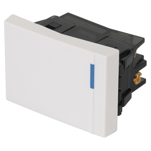 [47049] Interruptor de 3 vías, 1.5 módulos, línea Española, blanco APSE15-EEB