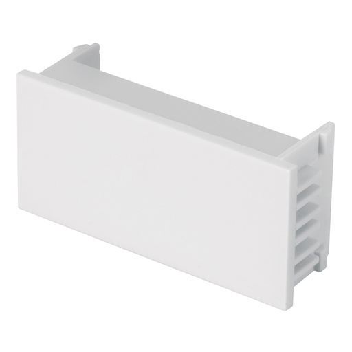 [47058] Tapón ciego, 1 módulo, línea Española, color blanco, Volteck TA-EB