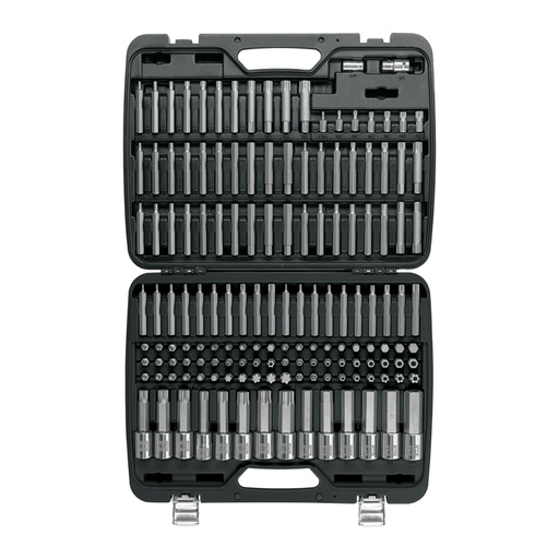 [102520] Jgo profesional de puntas y dados con punta p/mécanica 150pz PUN-150