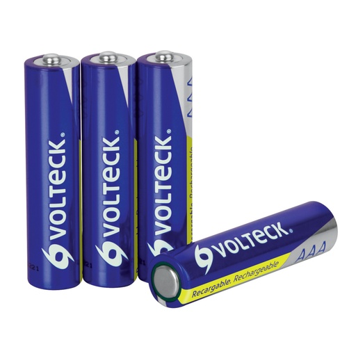 [47201] Blíster con 4 pilas recargables AAA uso general, 600 mAh RE-AAA2