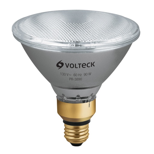 [47250] Lámpara de halógeno 90 W tipo PAR 38, en caja, Volteck PR-3890