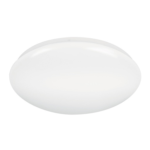 [47377] Luminario LED 22W plafón decorativo liso, luz de día, BASIC PLA-103L