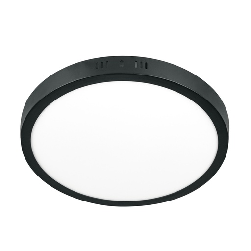 [47398] Luminario LED tipo plafón 24 W, redondo, luz de día, negro PLA-229L