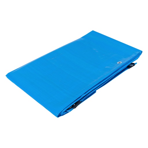 [102548] Lona de polietileno reforzada 3 x 5 m, azul, 180g/m2, TRUPER LT-35Z