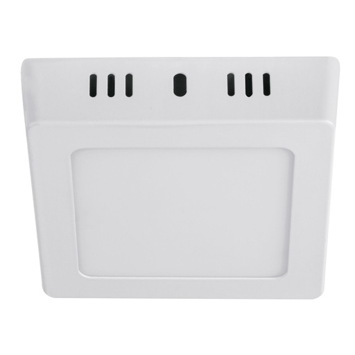 [47442] Luminario LED tipo plafón 6 W, cuadrado, luz de día, blanco PLA-210L