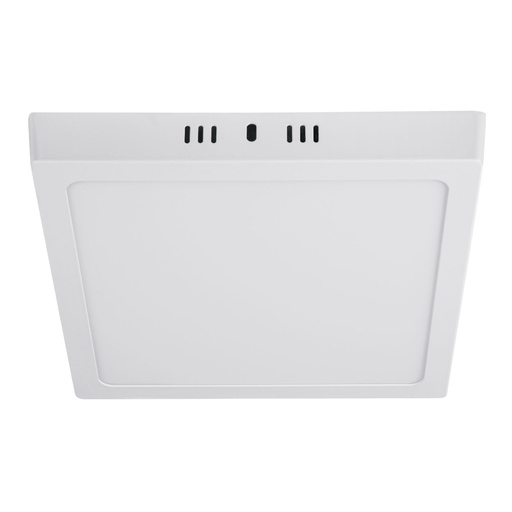 [47444] Luminario LED tipo plafón 18 W, cuadrado, luz de día, blanco PLA-212L