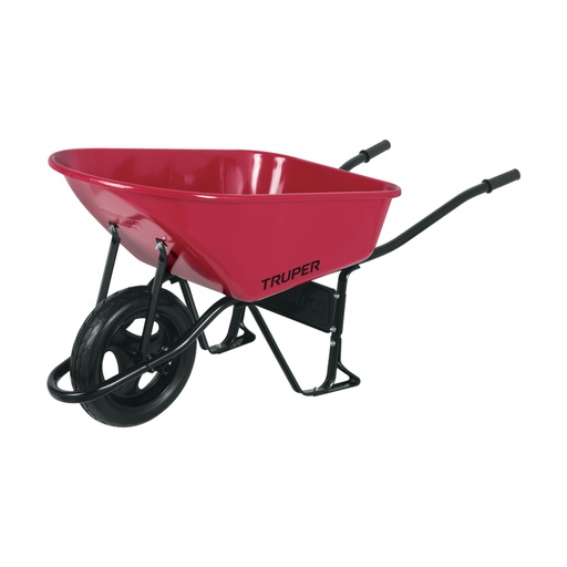 [10255] Carretilla 6 ft3 Imponchable, bastidor tubular, Truper CAT-60FF