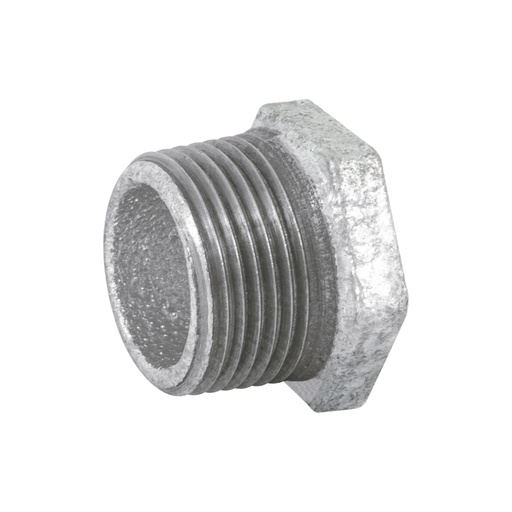 [47503] Reducción bushing acero galvanizado 3/4 x 1/2', Foset CG-231