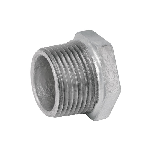 [47505] Reducción bushing acero galvanizado 1'x 3/4', Foset CG-233