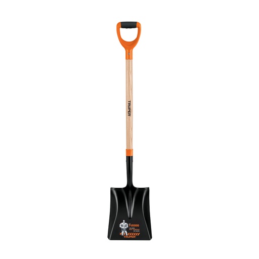 [102563] Pala cuadrada T-2000, puño offset 'Y', mango 36', Truper PCY-PL