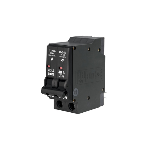 [47511] Interruptor de 2 polos 40A, enchufable, VOLTECK IT-240