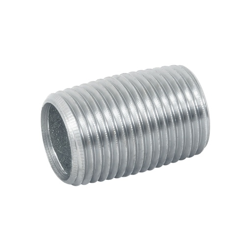 [47536] Niple de acero galvanizado 1/2' cuerda corrida, Foset CG-471