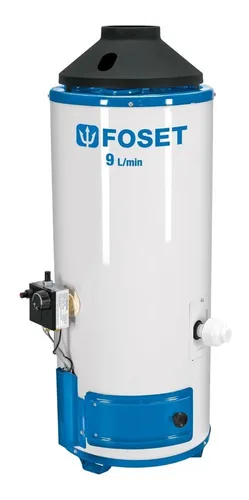 [47924] Calentador de paso, rápida recup, 9L, 2 serv, gas nat, Foset CALE-9PA-N