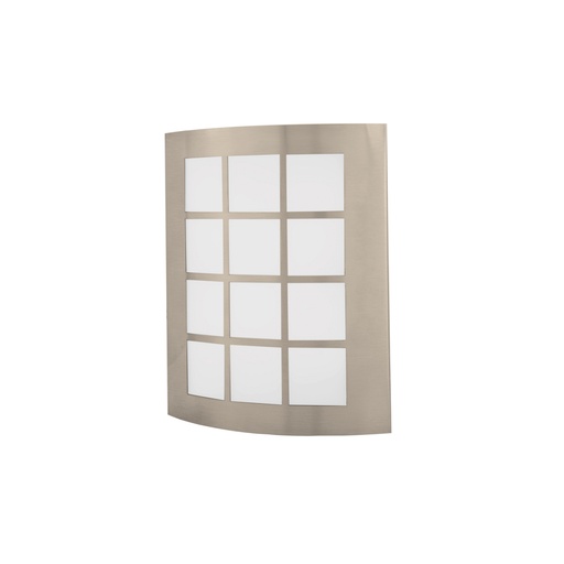 [48011] Arbotante decorativo de LED 15 W acero inoxidable luz cálida ARB-003L