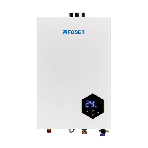 [48017] Calentador instantáneo modulante, 24L, 4 serv, gas LP, Foset CALE-24IM