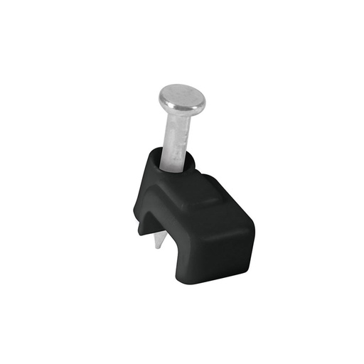 [48033] Bolsa con 20 grapas negras de 3 x 6 mm para cable plano GPL-5N