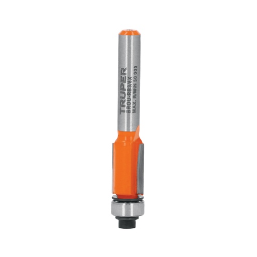 [102721] Broca para router, corte recto, 3/8' con balero, Truper BROU-RB3/8X