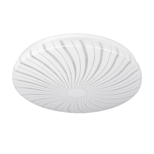 [48208] Luminario LED 8W plafón decorativo espiral luz cálida, BASIC PLA-301LC
