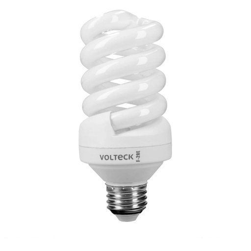 [48213] Lámpara espiral T4 20 W luz de día en blíster, Volteck F-20E