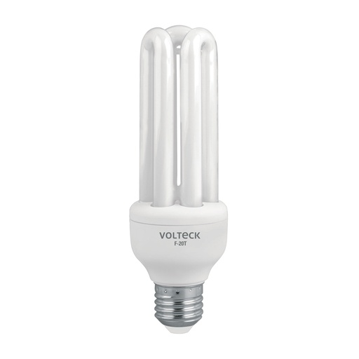[48226] Lámpara triple T4 20 W luz de día en blíster, Volteck F-20T