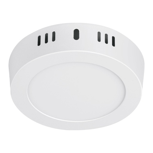 [48256] Luminario LED tipo plafón 6 W, redondo, luz cálida, blanco PLA-203LC