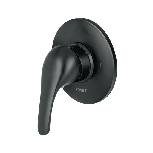 [48472] Monomando para regadera, negro, AQUA AQM-71M