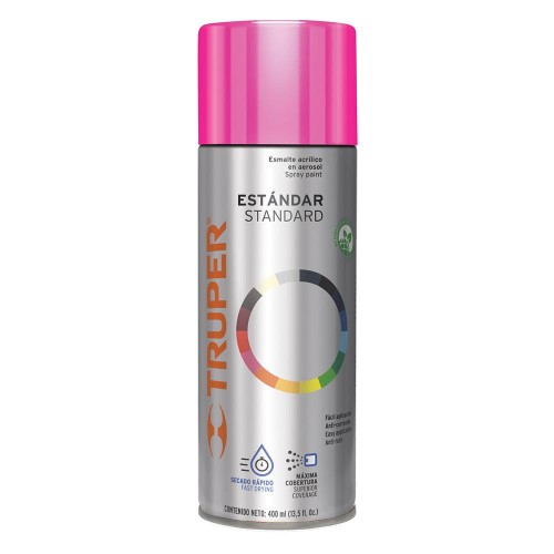 [102804] Pintura en aerosol, rosa mexicano, bote tradicional, 400 ml PA-RM-2