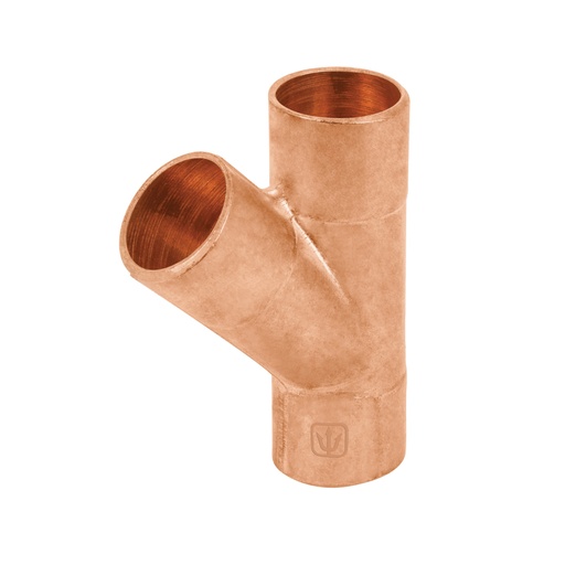 [48893] Yee sencilla de cobre 3/4', FOSET CC-802
