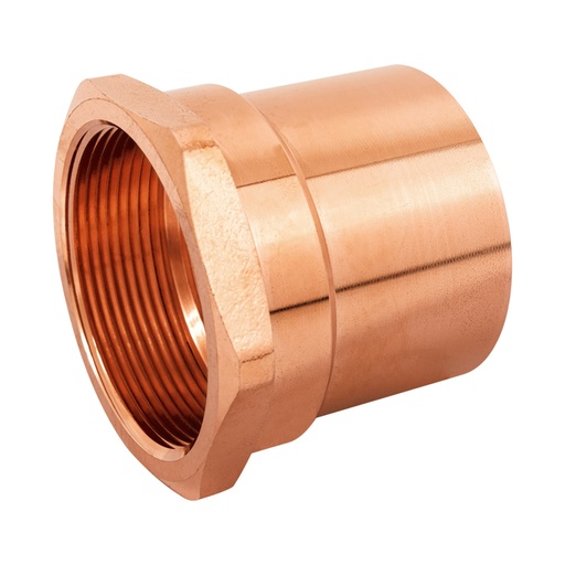 [48900] Conector de cobre, rosca interior 2', Foset CC-606