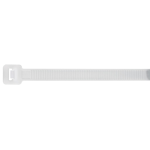 [48981] Bolsa c/10 cinchos plásticos 120 lb, 200 x 7.5 mm, naturales CIN-12020