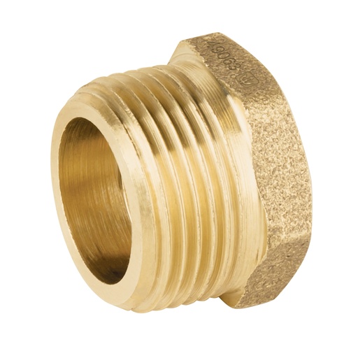 [49062] Reducción bushing de latón, 3/4' x 1/2', Foset CLG-231