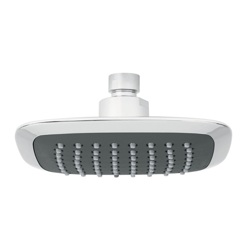 [49454] Regadera cuadrada 8', ABS, sin brazo, cromo, AERO R-510S